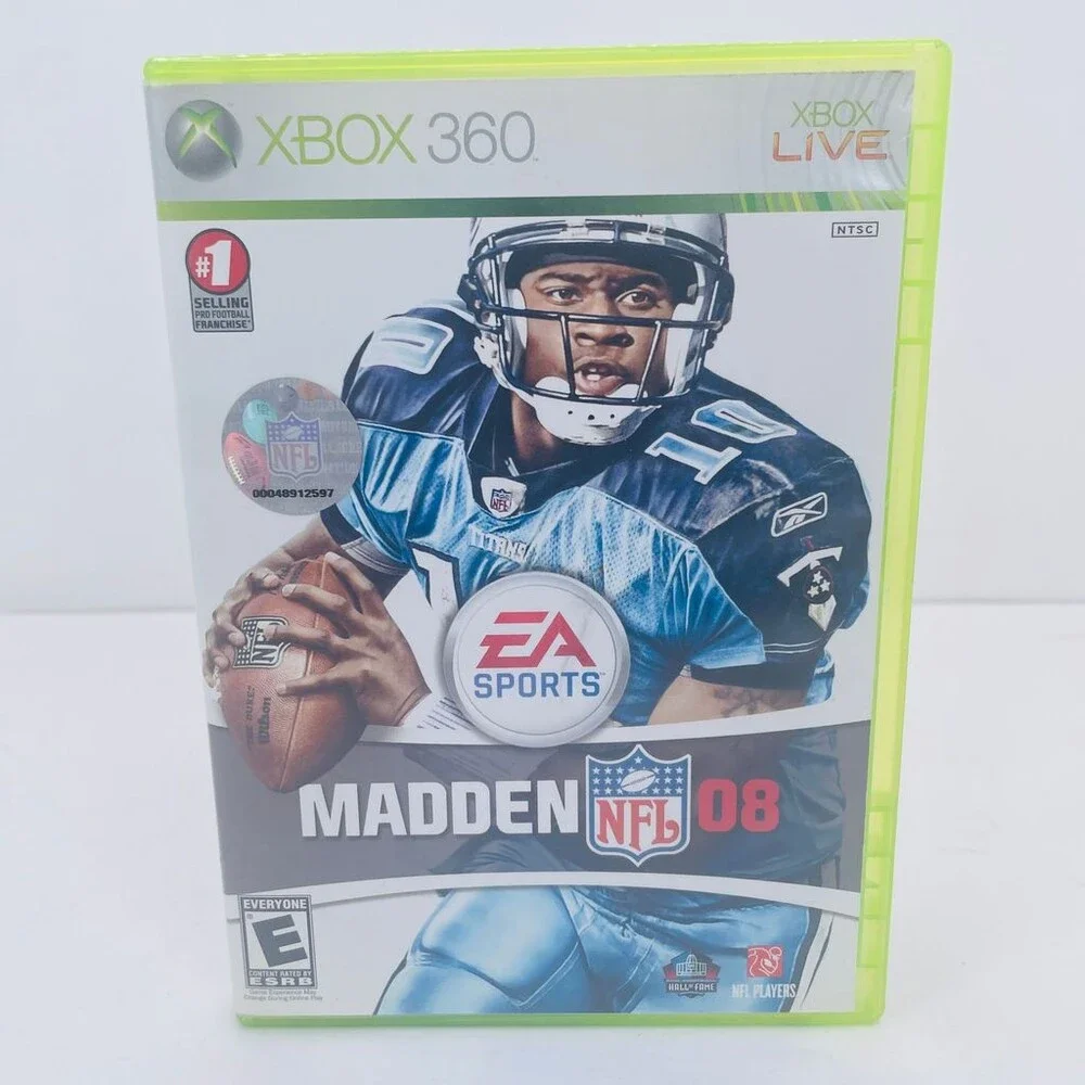 Madden NFL 08 EA SPORTS Xbox Live (Xbox 360, 2007) Complete W/ Manual